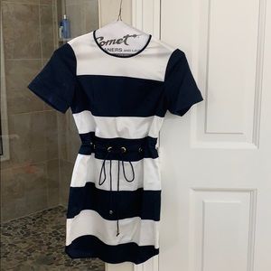 Blue and white Michael Kors dress
